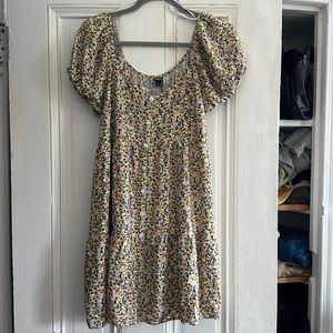 Wild Fable yellow floral sundress